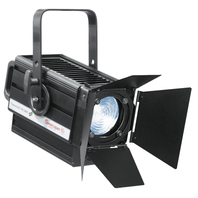 Spotlight Fresnel LED 150W, RGBW, zoom 16°-45°, RGBW, DMX control